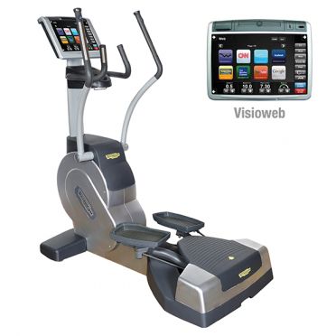 TechnoGym lateral trainer Crossover Excite+ 700 Visioweb silver used 