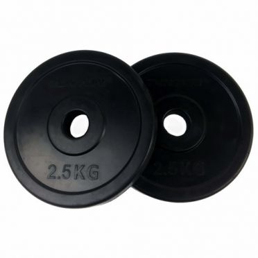 Tunturi rubber Disc set 2.5 kg 