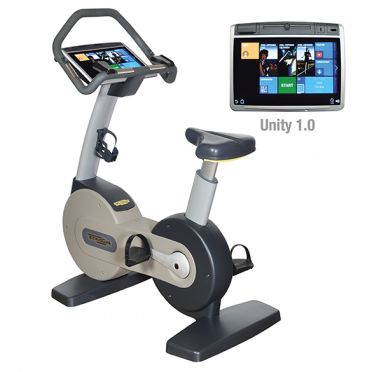 TechnoGym excercise bike Excite+ New Bike 700 Unity silver used 
