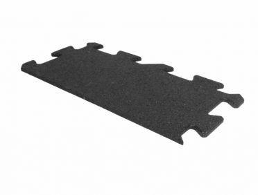 Lifemaxx Puzzle floor 10mm ECO rubber edge (50 x 25 cm) 