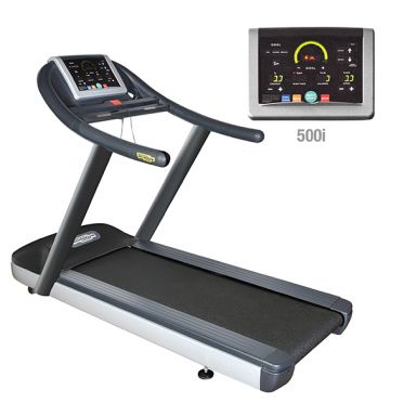 TechnoGym treadmill Jog Now Excite+ 500i black used 