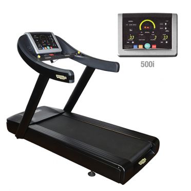 TechnoGym treadmill Run Now Excite+ 500i black used 