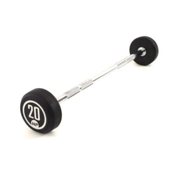 Muscle Power Rubber fixed barbell 20 kg 