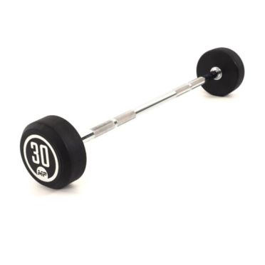 Muscle Power Rubber fixed barbell 30 kg 