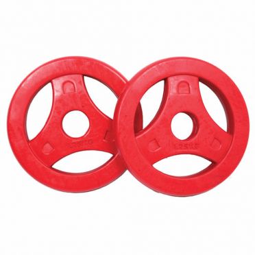 Tunturi Aerobic Discs red 2 x 1.25 kg 