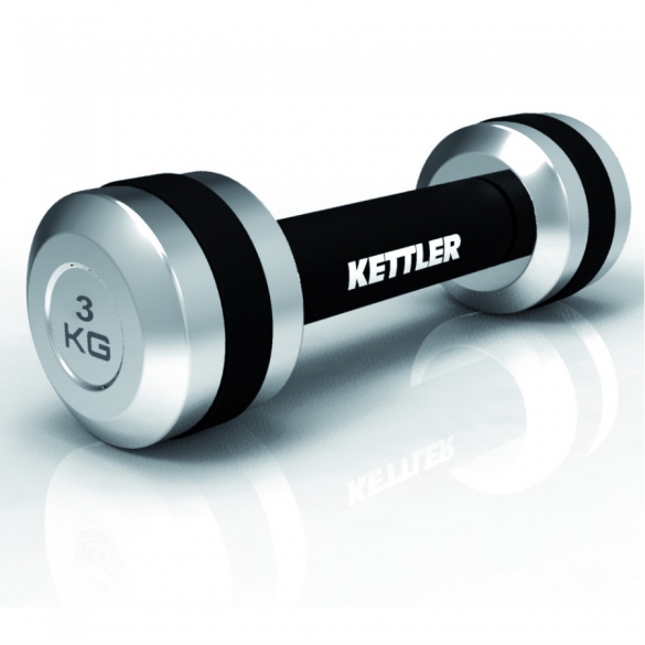 Chrome dumbbells can be incorporated into your existing workout at any time  and any place. - fitt24.com