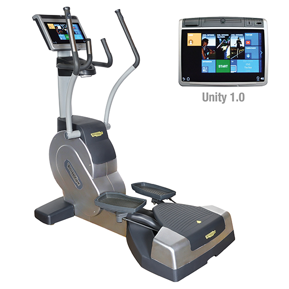 TechnoGym lateral trainer Excite+ Crossover 700 Unity silver used  BBTGEC700UZI