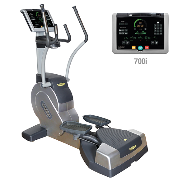 TechnoGym lateral trainer Crossover Excite+ 700i silver used  BBTGCE700IZI